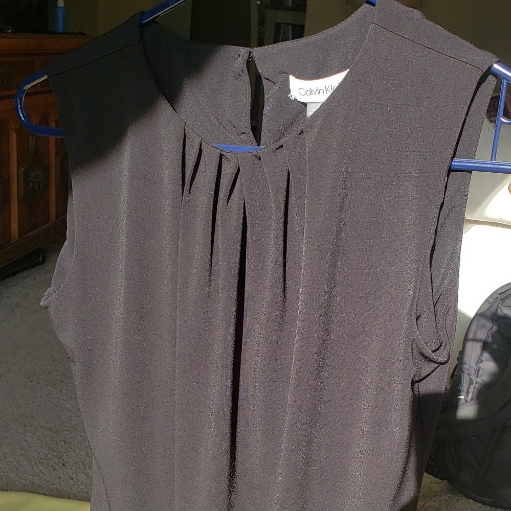 Calvin Klein black blouse